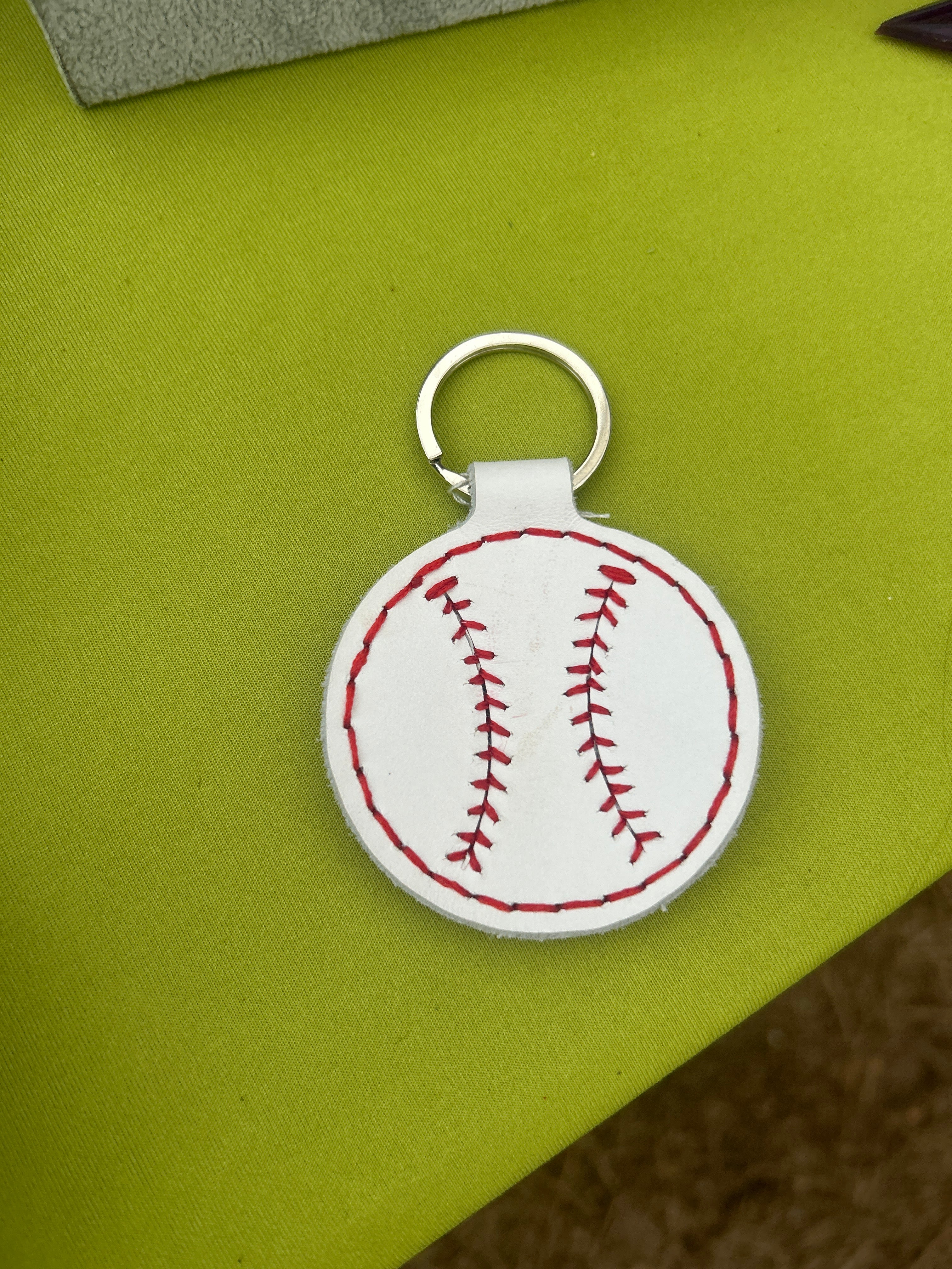 Baseball Keychain